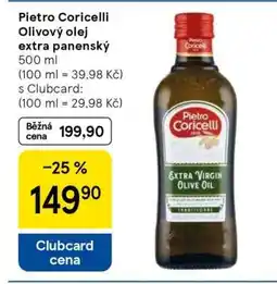 Tesco Pietro Coricelli Olivový olej extra panenský nabídka