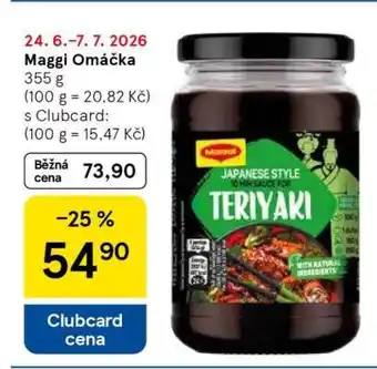Tesco MAGGI omáčka nabídka
