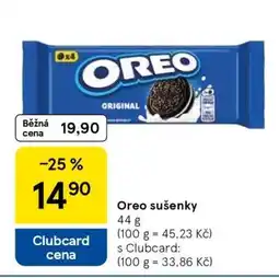 Tesco Oreo sušenky nabídka