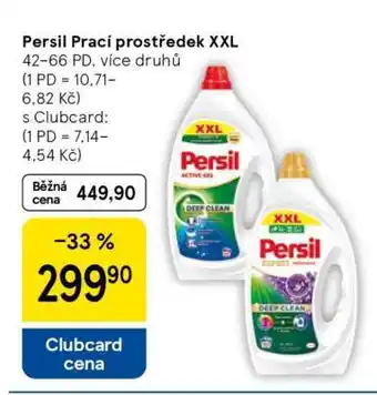 Tesco Persil Prací prostředek XXL nabídka