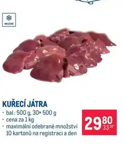 Makro Kuřecí játra nabídka