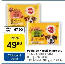 Tesco Pedigree kapsičky pro psy nabídka