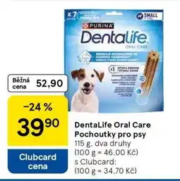 Tesco DentaLife Oral Care Pochoutky pro psy nabídka