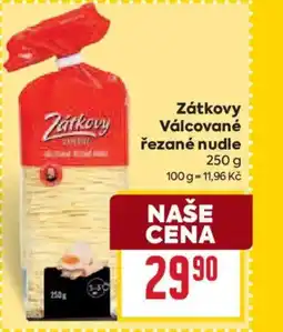 Billa Zátkovy Válcované řezané nudle nabídka