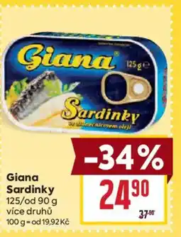 Billa Giana Sardinky nabídka