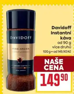 Billa Davidoff Instantní káva nabídka