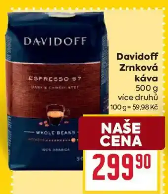 Billa Davidoff Zrnková káva nabídka