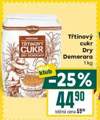 Billa Třtinový cukr Dry Demerara nabídka