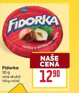 Billa Fidorka nabídka