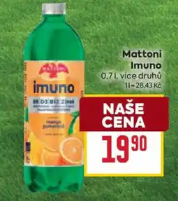 Billa Mattoni Imuno nabídka