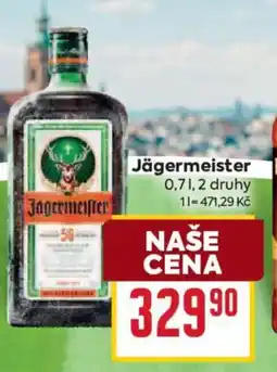 Billa Jägermeister nabídka