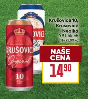Billa Krušovice 10, Krušovice Nealko nabídka