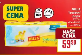 Billa BILLA Toaletní papír nabídka