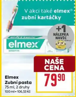 Billa Elmex Zubní pasta nabídka