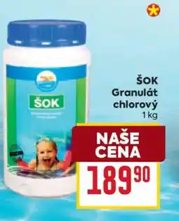 Billa ŠOK Granulát chlorový nabídka