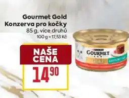 Billa Gourmet Gold Konzerva pro kočky nabídka
