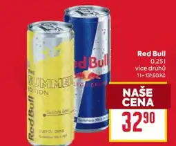 Billa Red Bull nabídka