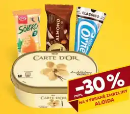 Billa Na vybrané zmrzliny Algida nabídka