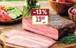 Billa Anglická slanina speciál z pultu lahůdek cena za nabídka