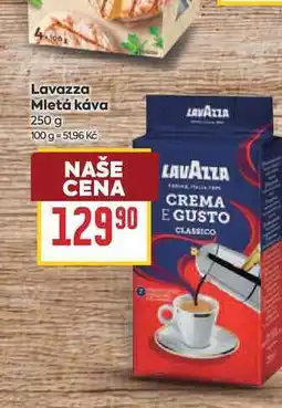 Billa Lavazza Mletá káva nabídka