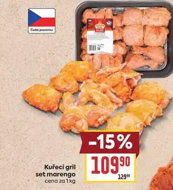 Billa Kuřecí gril set marengo cena za nabídka