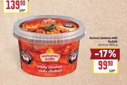 Billa Kuřecí stehna MIX Kyblík cena za nabídka