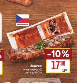 Billa Žebírka marinovaná cena za nabídka