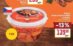 Billa Kuřecí steak stehenní BBQ v kyblíku cena za nabídka