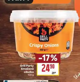 Billa Grill Party Smažená cibulka nabídka