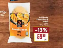 Billa Grill Party Polooštiepok na gril nabídka