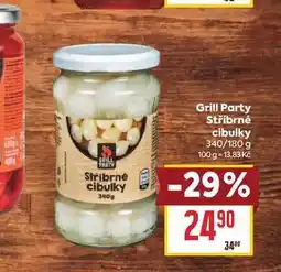 Billa Grill Party Stříbrné cibulky 340/180 g nabídka