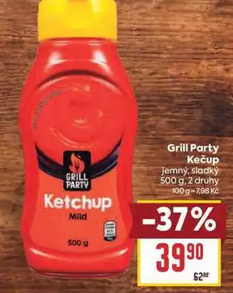 Billa Grill Party Kečup jemný, sladký nabídka