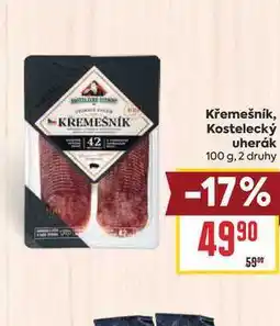 Billa Křemešník, Kostelecký uherák nabídka