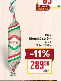 Billa Pick Uherský salám nabídka