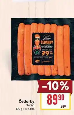 Billa Čedarky nabídka