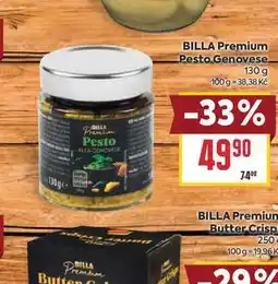 Billa BILLA Premium Pesto Genovese nabídka