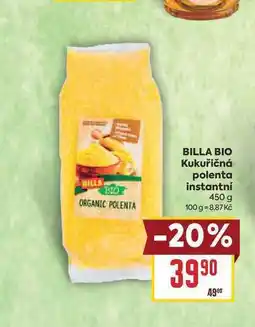Billa BILLA BIO Kukuřičná polenta instantní nabídka
