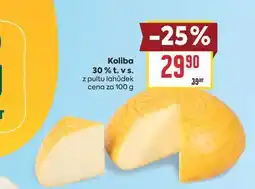 Billa Koliba 30% t. vs. z pultu lahůdek cena za nabídka