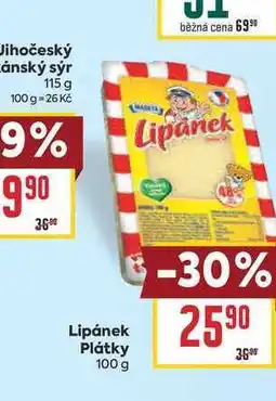 Billa Lipánek Plátky nabídka