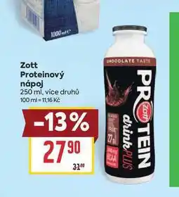Billa Zott Proteinový nápoj nabídka