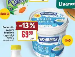 Billa Bohemilk Jogurt řeckého typu bílý nabídka