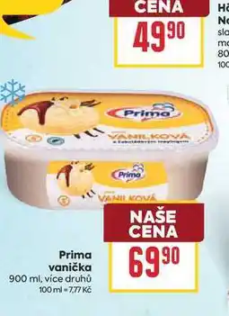 Billa Prima vanička nabídka