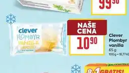 Billa Clever Plombyr vanilla nabídka