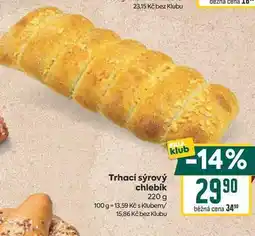 Billa Trhací sýrový chlebík nabídka