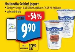 Albert Hollandia Selský jogurt nabídka