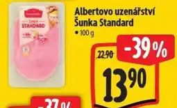 Albert Albertovo uzenářství Šunka Standard nabídka