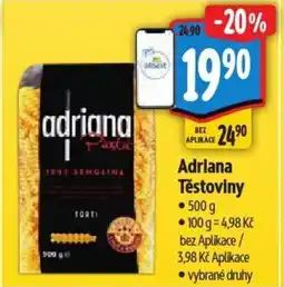 Albert Adriana Těstoviny nabídka