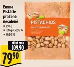Albert Emma Pistácie pražené nesolené nabídka