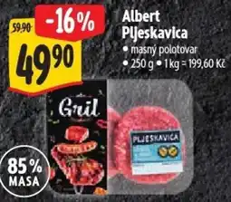 Albert Albert Pljeskavica nabídka
