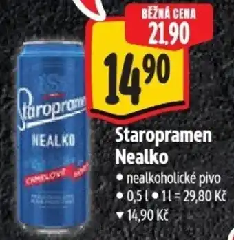 Albert Staropramen Nealko nabídka
